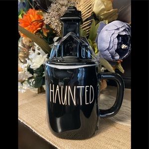 Halloween Rae Dunn Haunted Mug & Topper - Glossy